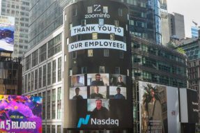 ZI首盘高涨，市值接近140亿美元