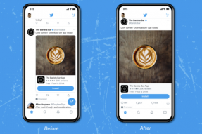 Twitter 正在测试大尺寸的全宽照片和视频