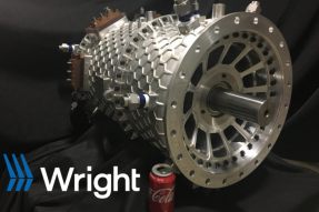 Wright 测试其用于客机的 2 兆瓦电动发动机