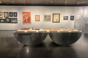 “未来派的宇宙”展览在清华大学艺术博物馆开幕